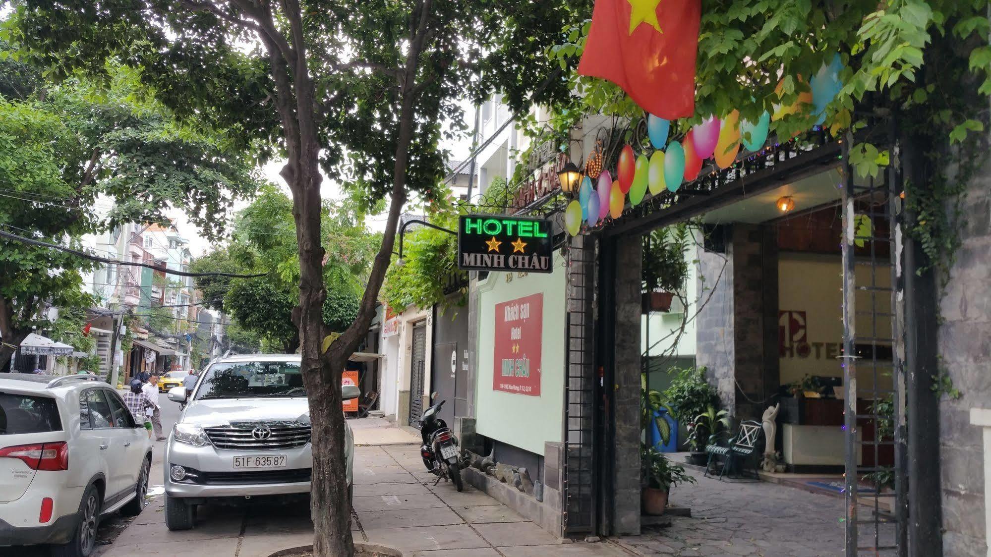 Hotel Khach San Minh Chau - Hoa Hung Thành Pho Ho Chí Minh Esterno foto